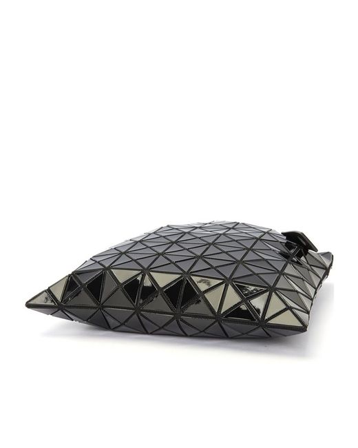 Issey Miyake Black Prism Geometric Pattern Handbag