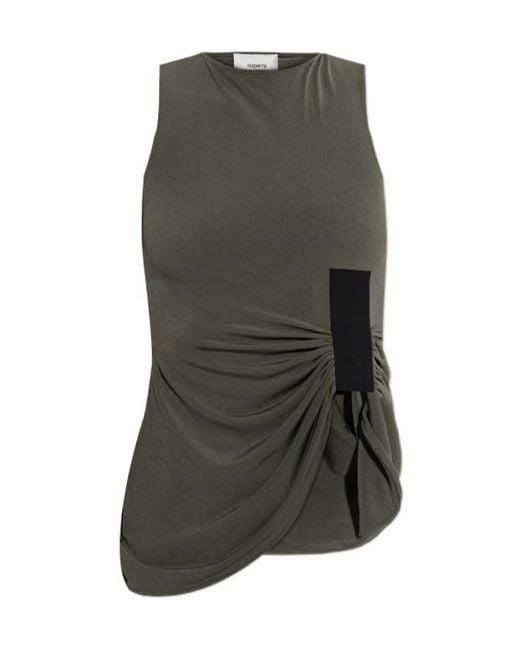 Coperni Green Taped Suspended Vest