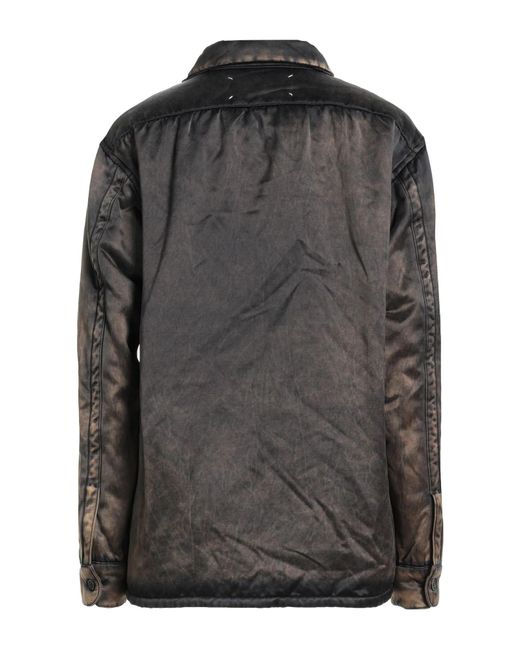 Maison Margiela Black Tie-Dye Casual Jacket