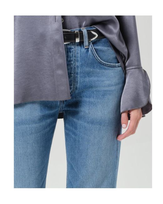 Citizens of Humanity Blue Winslow Boyfriend-Fit Jeans
