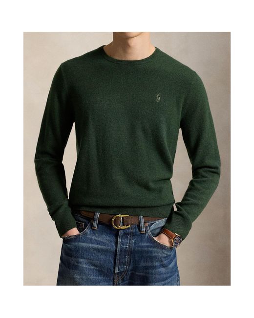Polo Ralph Lauren Green Long-Sleeved Pullover for men