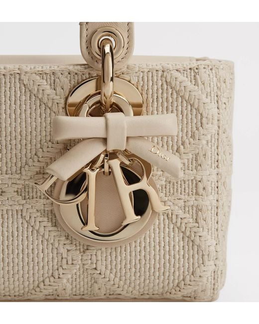 Dior Natural Mini Lady D-Joy Bag
