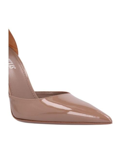 Paris Texas Pink 105Mm Lidia Ankle-Strap Patent-Leather Pumps