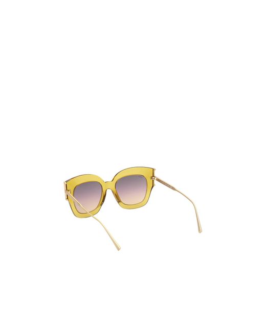 Tod's Multicolor Geometric Frame Sunglasses