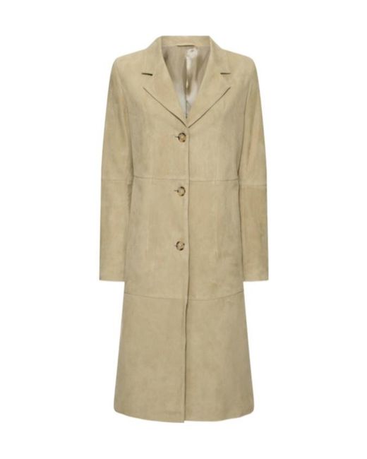 Totême  Natural Long-Sleeved Coat