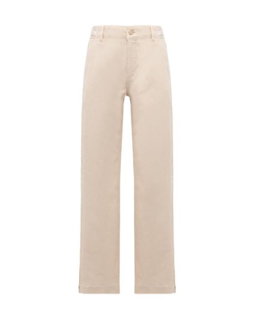 Blugirl Blumarine Natural Belt-Loop Casual Pants