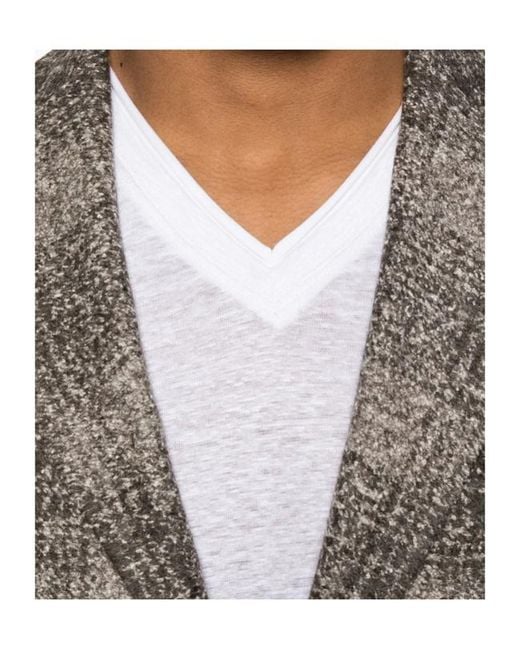 Tagliatore Gray Long Sleeve Blazer for men
