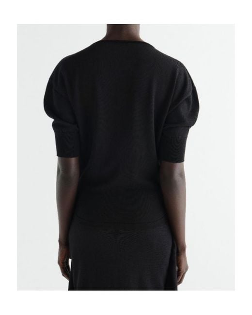 Lemaire Black Short Sleeved Jumper
