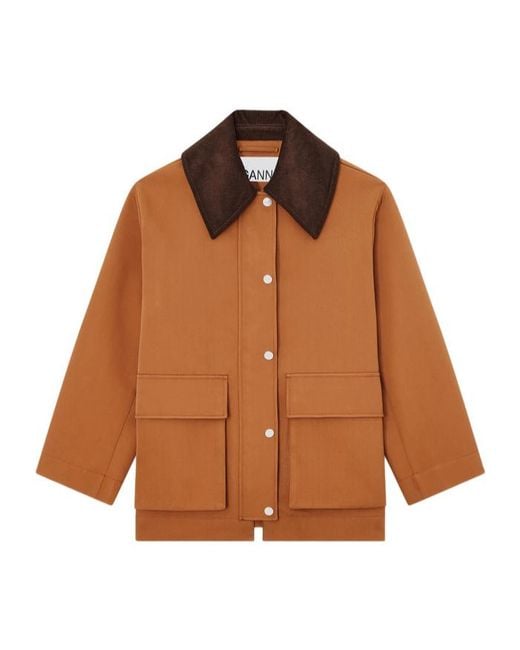 Ganni Brown Jacket