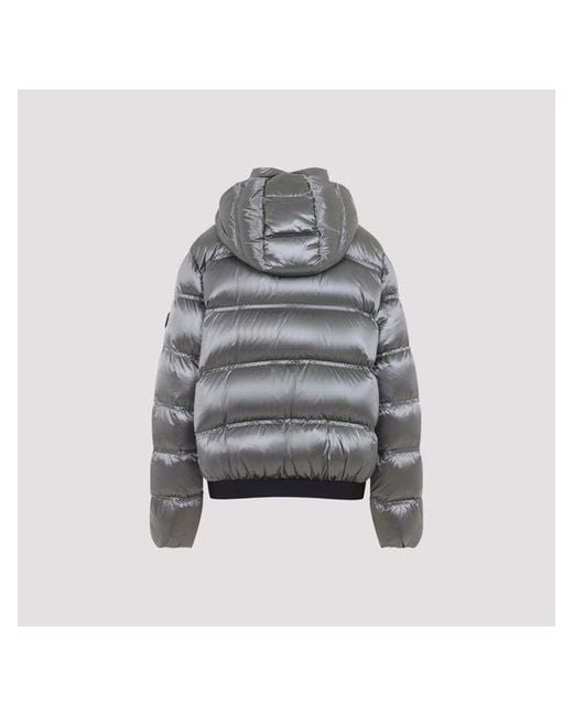 Moncler Gray Sensation Hooded Down Jacket