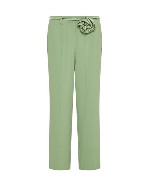 Marella Green Belt Loops Slacks