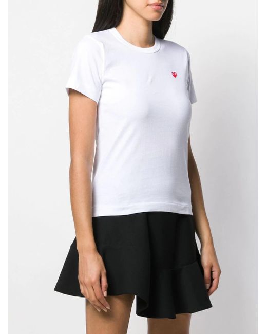 COMME DES GARÇONS PLAY White Heart T-Shirt