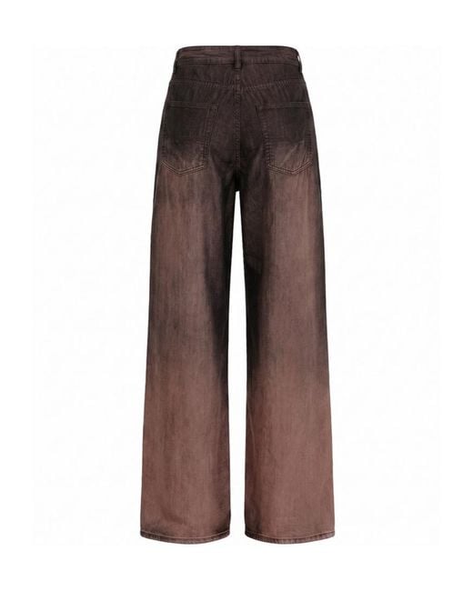 DIESEL Brown Casual Trousers With Belt Loops