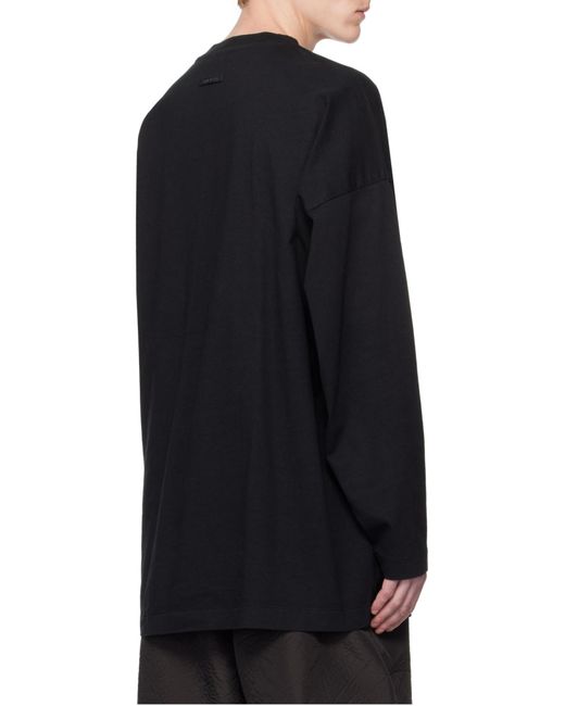 Fear Of God Blue Eternal Printed Crewneck T-Shirt for men