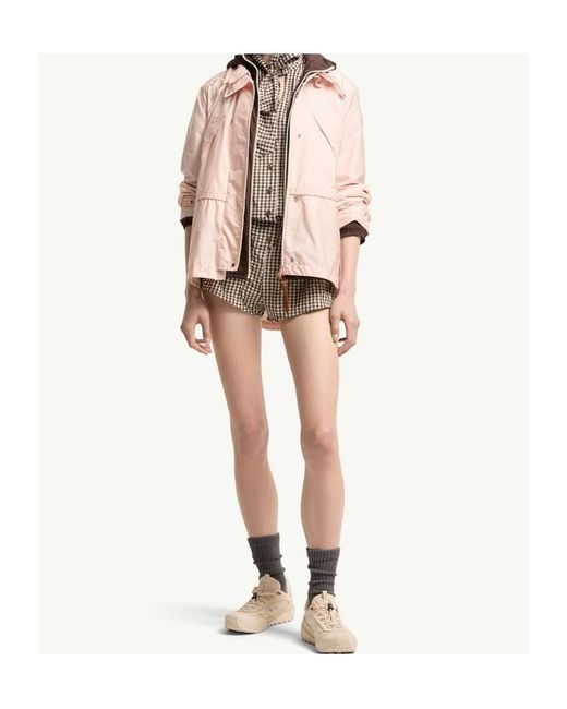 Moncler Pink Reghena Drawstring-Waisted Jacket