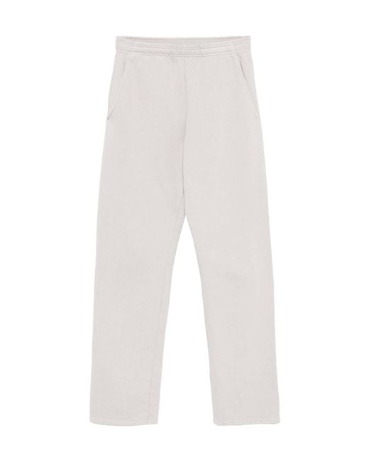 Entire studios White Elastic-Waistband Straight-Leg Sweatpants for men