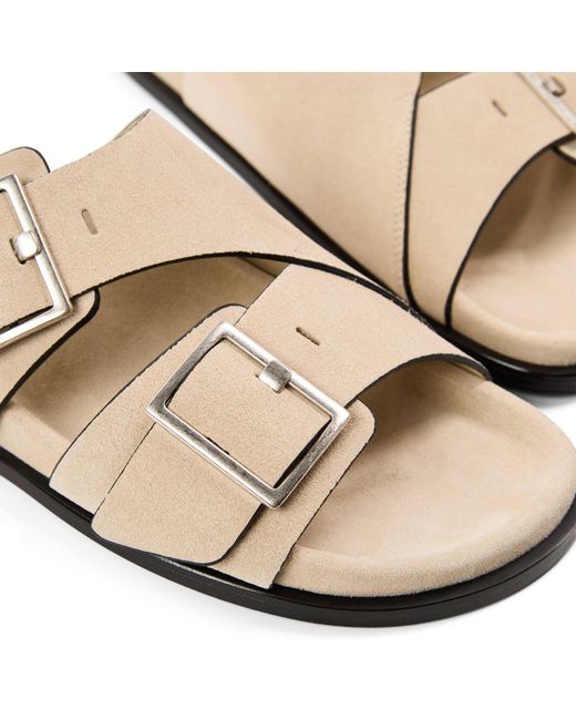Alohas White Alba Flat Sandals