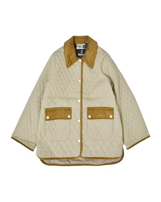 Barbour Metallic Quilted Jacket