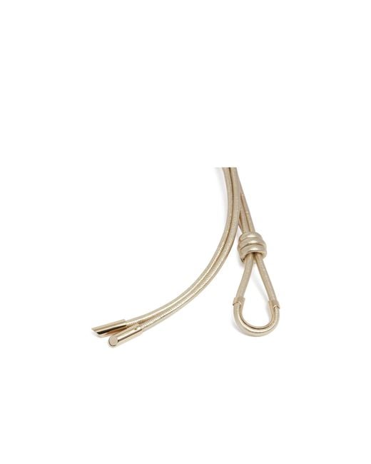 Chloé White Buckled Belt