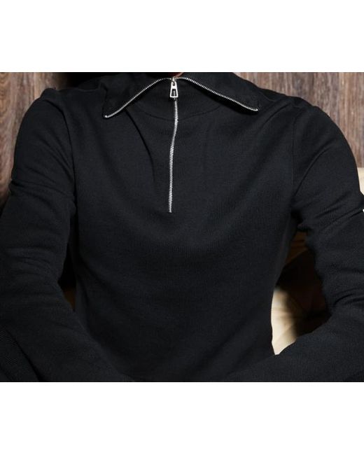 Entire studios Black Zip Sweatshirt for men