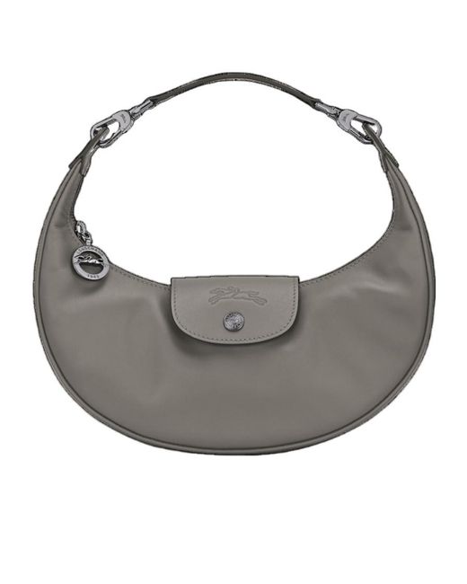 Longchamp Gray Small Le Pliage Xtra Shoulder Bag