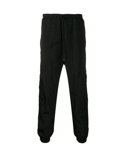Marcelo Burlon Black County Of Milan Classic Track Trousers for men