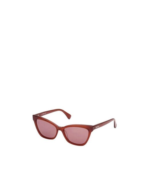 Max Mara Pink Cat-Eye Frame Sunglasses