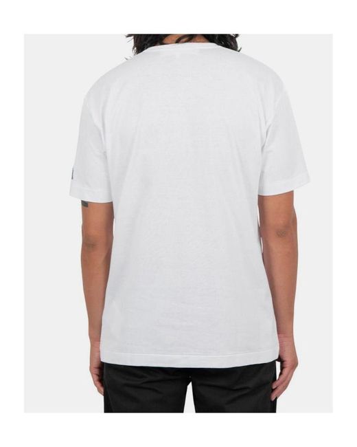 COMME DES GARÇONS PLAY White Crew Neck T-Shirt for men