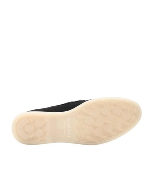 Scarosso Black Leandra Tassel-Detailed Loafers