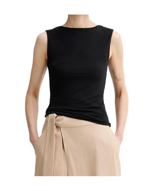 Rag & Bone Black Sleeveless Top