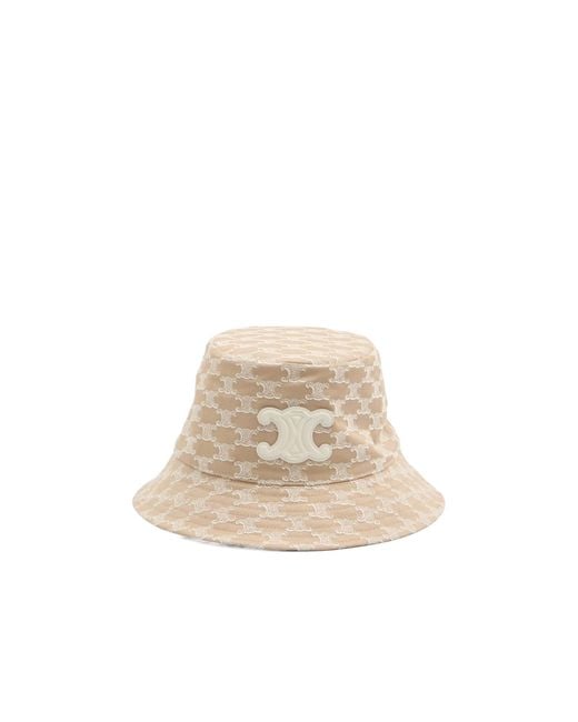 Céline Natural Logo Hat
