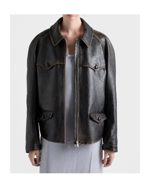Prada Black Zipped Jacket