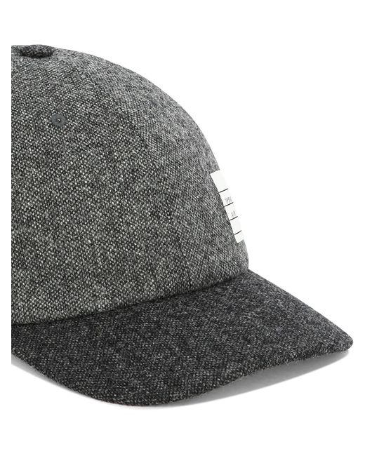 Thom Browne Gray 4-Bar Rwb Baseball Cap for men