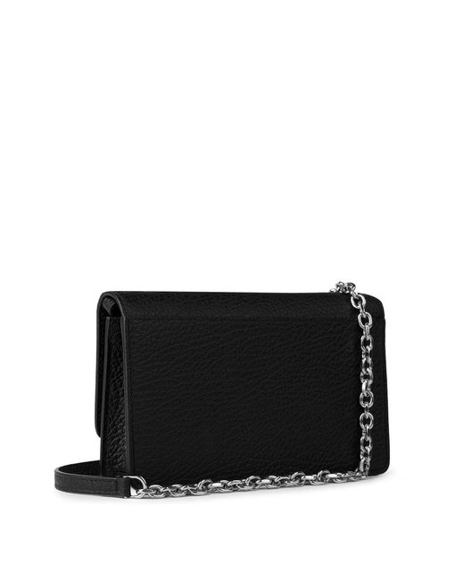 Maison Margiela Black Logo Shoulder Bag