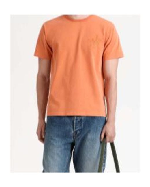 J.W. Anderson Orange Jw Anderson Short-Sleeved Crewneck T-Shirt