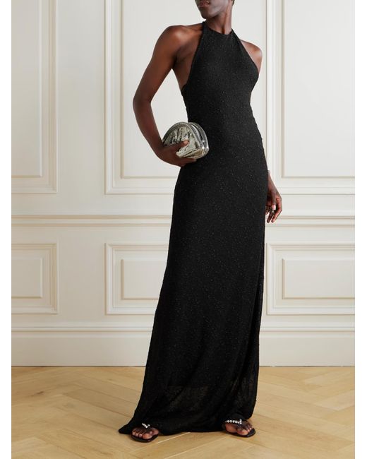 Christopher Esber Black Belted Dress