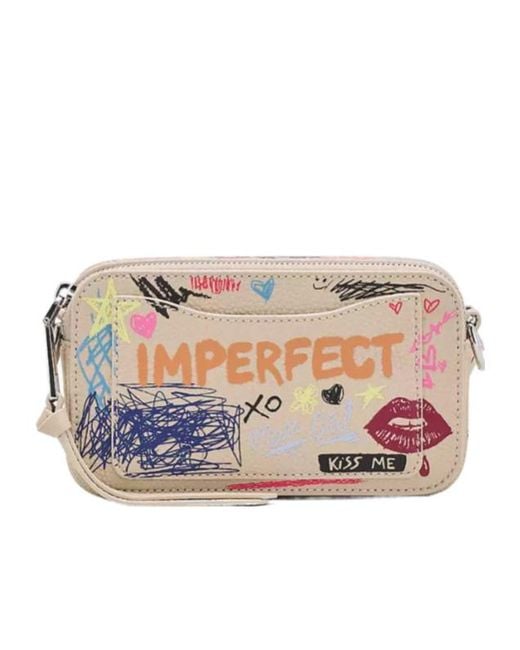 Marc Jacobs Multicolor The Punk Scribble Snapshot Crossbody Bag