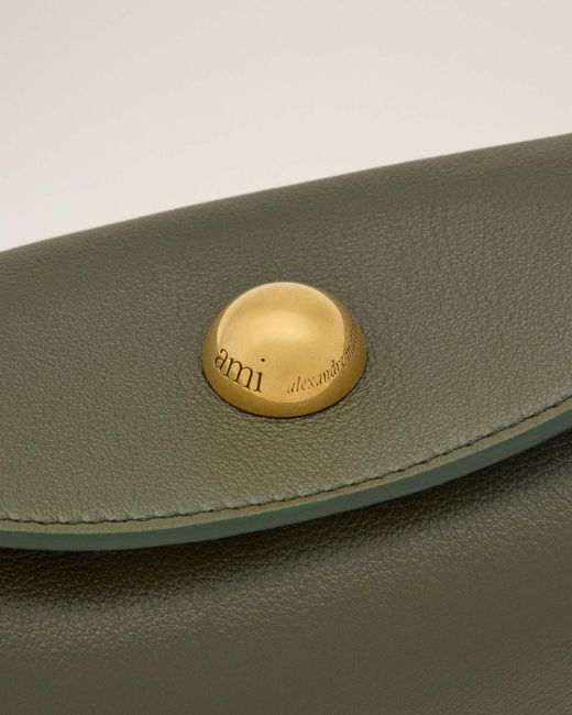 AMI White Ami Mini Carrousel Bag