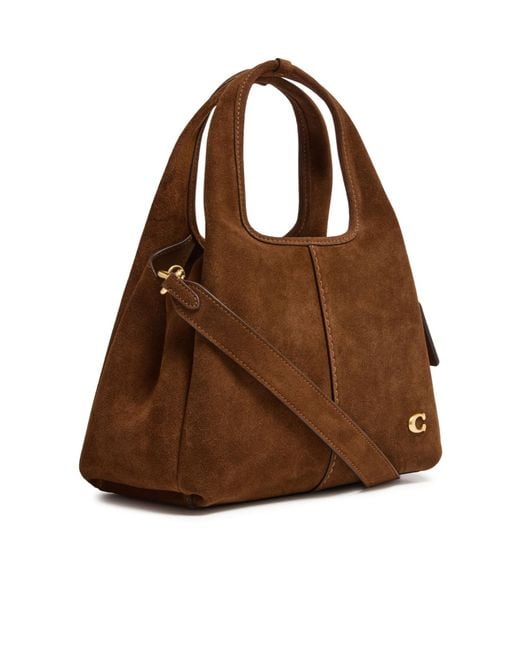 COACH Brown Lana 23 Shoulder Bag