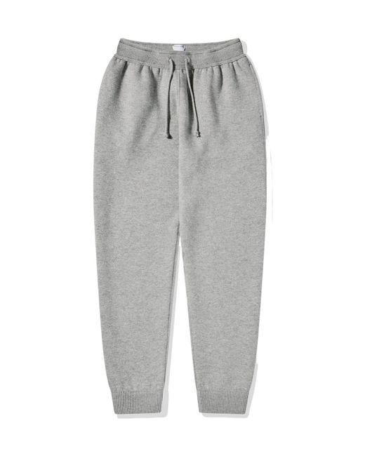 Bottega Veneta Gray Classic Drawstring Track Pants