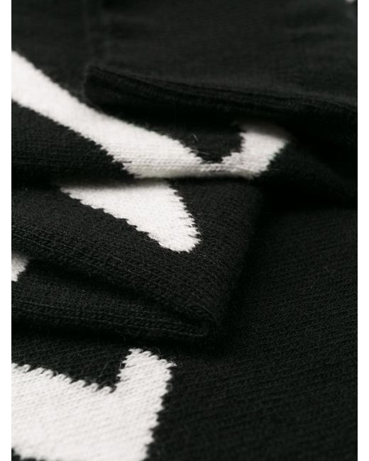Valentino Black Logo Printed Sweater for men