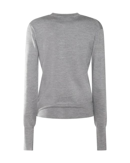 Vivienne Westwood Gray Orb Button Cardigan