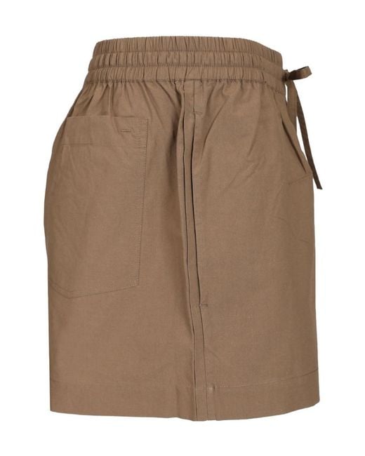 Matteau Natural Drawstring Shorts