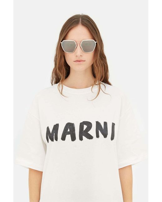 Marni White Great Noligwa Mine Argento for men