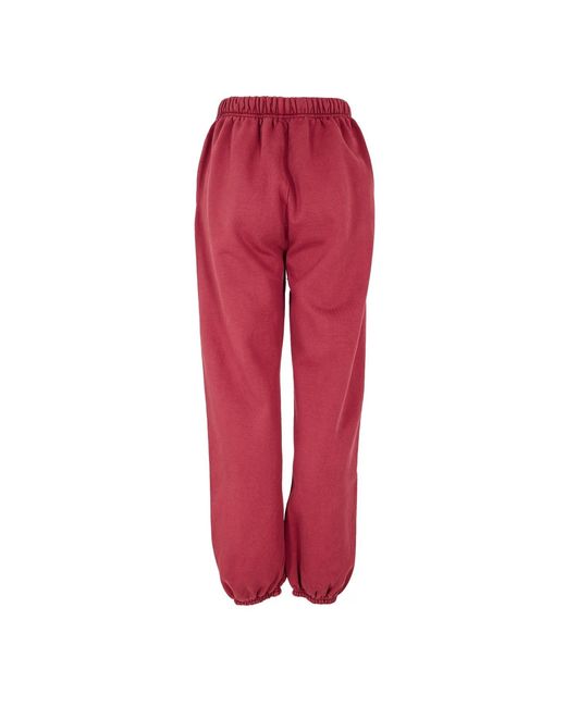 Fear Of God Red Logo Track Pants