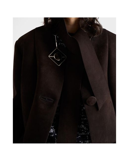 Prada Black Bonded Crewneck Jacket