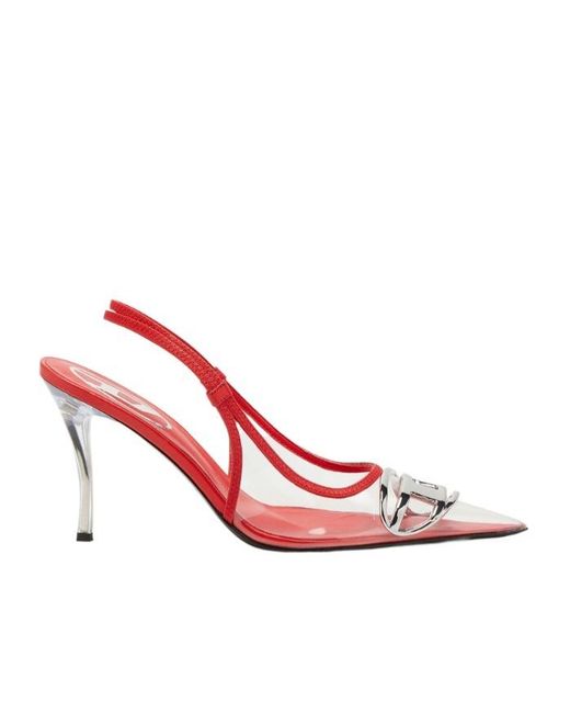 DIESEL Pink 90Mm D-Venus Sb Pumps