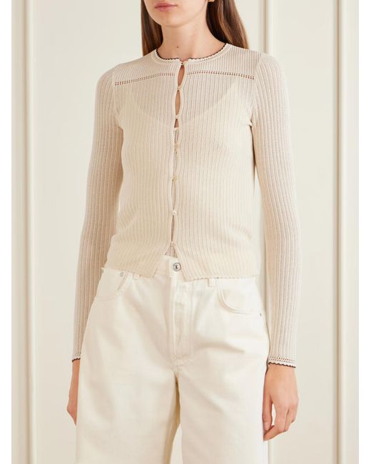 Isabel Marant Natural Siofra Cardigan