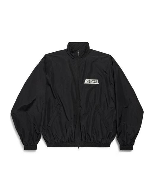 Balenciaga Black Light Jackets for men
