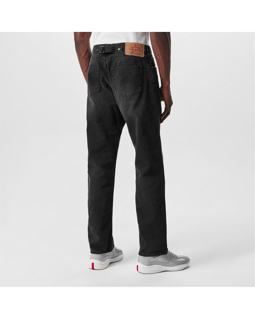 Prada Black Straight Jeans for men